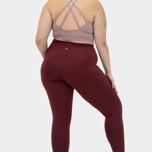 Balance Athletica Ascend Pants Rosewood Size Small